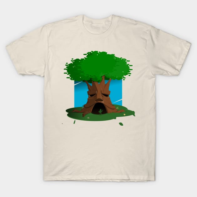 Journey to the tree T-Shirt by vhzc